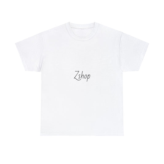 White Zshop tee