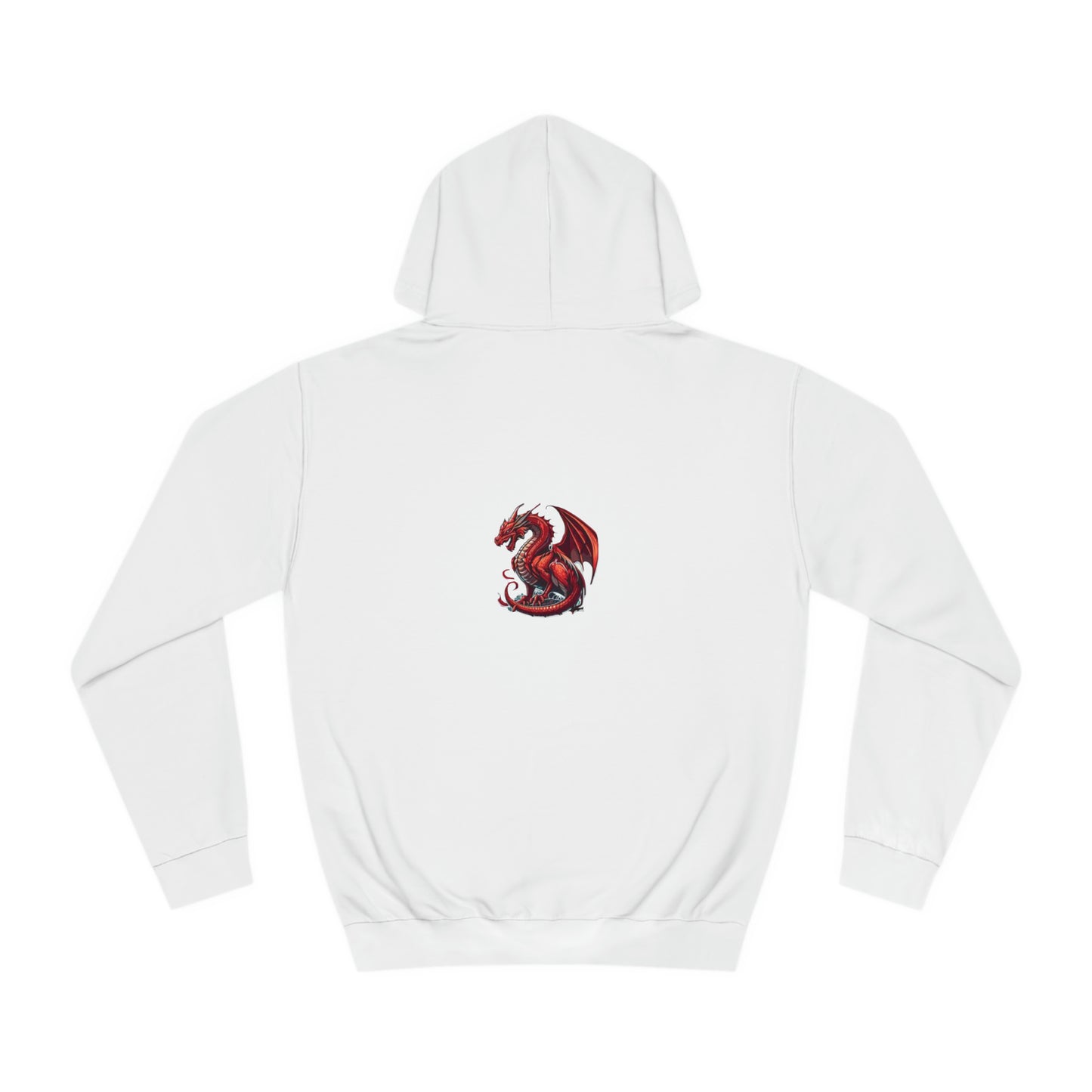 White Zshop hoddie with dragon on its back