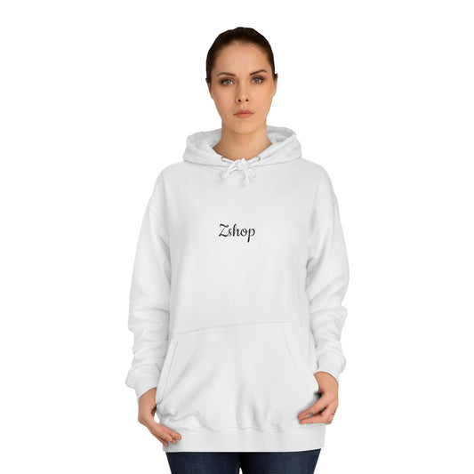 White Zshop hoddie with dragon on its back